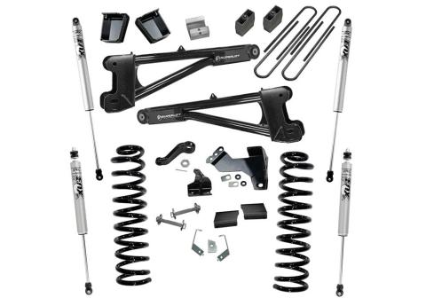 6 Inch Lift Kit 2011-2016 Ford F-250/350 4WD Diesel Engine with Replacement Radius Arms with Fox 2.0 Series Shocks Superlift