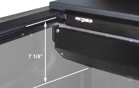 M-Series Locking Retractable Truck Bed Cover for 2017-2026 Ford F-250/F-350 6.8 Ft. Bed Roll N Lock