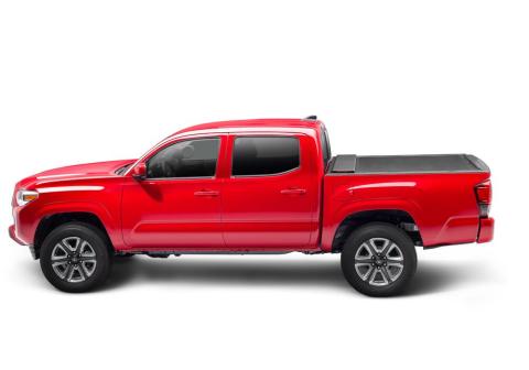 M-Series Locking Retractable Truck Bed Cover for 2016-2023 Toyota Tacoma Crew Cab 5 Ft. Bed without Trail Special Edition Storage Boxes Roll N Lock