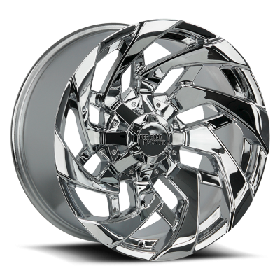 Aluminum Wheels 20x10 M24 C Series Chrome 8 On 165.1/8 On 170 Bolt Pattern -19 Offset Off Road Monster