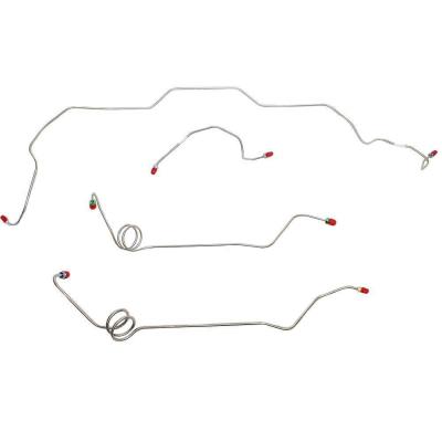Front Brake Line Kit For 86-87 Buick Regal Grand National Stainless Fine Lines