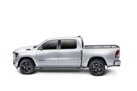 Roan Running Boards Cab Length (2 Steps per Side) 2015.5-2018 (2019-2024 Classic) Ram 15000/2019-2025 2500/3500 Crew Cab Textured Black NFab
