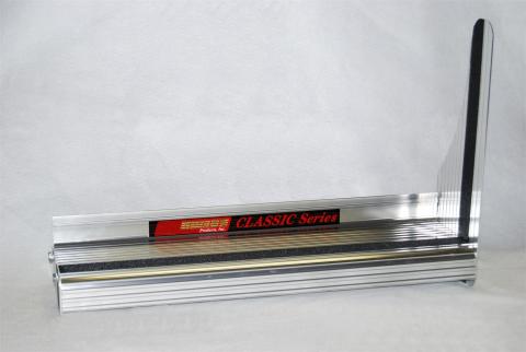Running Boards Classic Series Extruded 2 Inch Aluminum Bright 36.5 Inch Owens Products