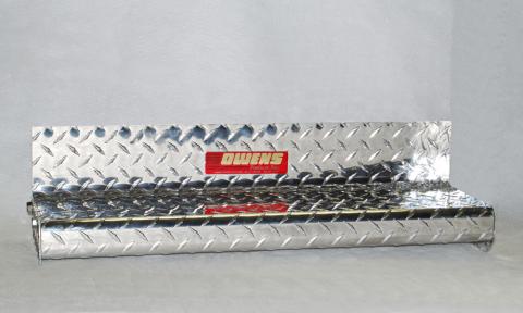 Classic Series 8 Inch Universal Fit Extra-Wide Diamond Tread 92 Inch Running Boards Aluminum Owens Products