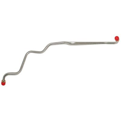Pump to Carburetor Fuel Line For 67 Pontiac Firebird Lemans GTO w/ 8 Cylinder 4 BBL Quadrajet Single Fuel Line No Return Steel Fine Lines