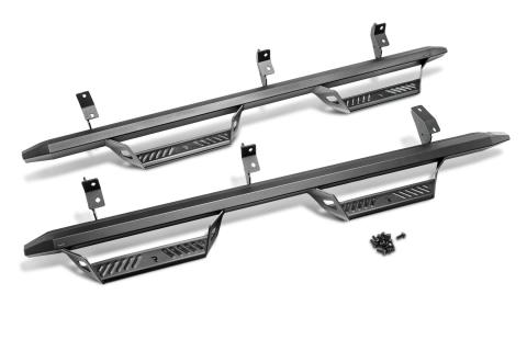 Predator Pro Cab Length (2 Steps per Side) 2005-2023 Toyota Tacoma Access Cab Textured Black NFab