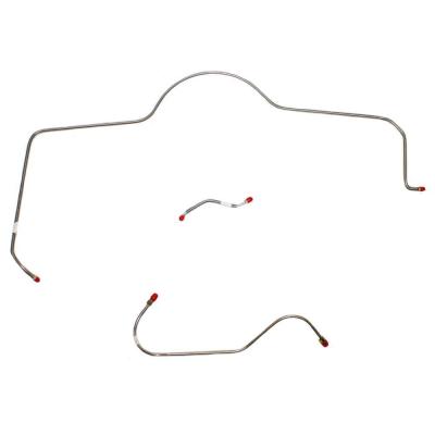 Front Brake Line Kit For 65 Mopar B-Body Dual M/C Conversion Steel Fine Lines
