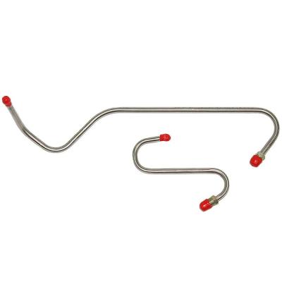 Pump to Carburetor Fuel Line For 67 Mopar B-Body 273 2BBL Steel Fine Lines