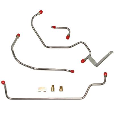 Pump to Carburetor Fuel Line For 68-71 Mopar B-Body Hemi Fuel Pump to Carburetor Set Steel Fine Lines