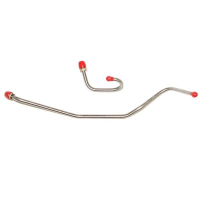 Pump to Carburetor Fuel Line For 68-70 Mopar B-Body 383 w/ Factory Holley 4BBL Pump-Carb Set Steel Fine Lines