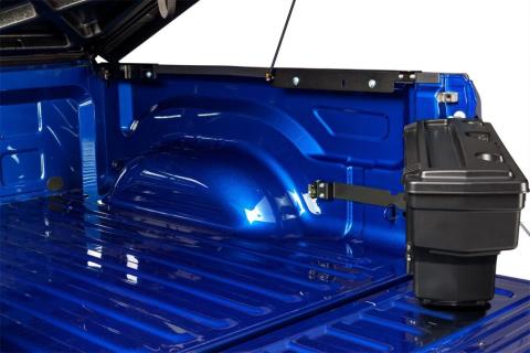 Truck Bed Storage Box Swing Case 2012-2017 Ford Ranger T6 Passenger Side Black Smooth UnderCover