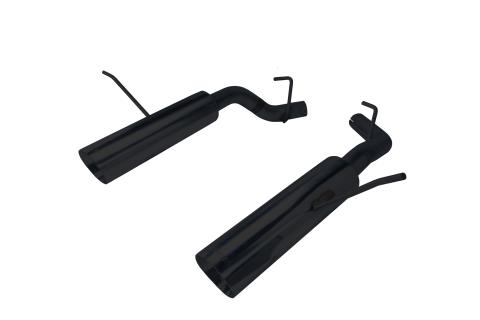 2011-2024 Durango Pypes Bomb Axle Back Exhaust Kit 304 Stainless Black Powder Coated Pypes Exhaust