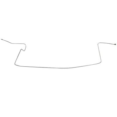 Intermediate Brake Line For 61-62 Ford Thunderbird w/ Rear Brake Hose Mounted to Frame Rail Steel Fine Lines