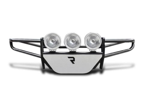 RSP PreRunner Front Bumper 30 Inch Multi-Mount (3-9 Inch Lights) with Skid Plate 2006-2018 Toyota FJ Cruiser Textured Black NFab