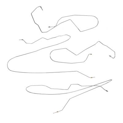 11-15 Ford F-350, Crew Cab / Short Bed, Intermediate Set Stainless Fine Lines