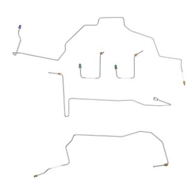 01-02 Ford Explorer Sport Trac 4WD Front Brake Line Kit Steel Fine Lines