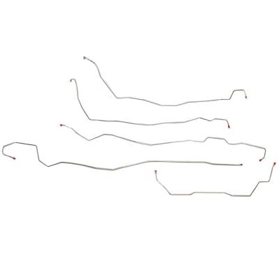 Front Brake Line Kit For 02-07 Hummer H2 Stainless Fine Lines