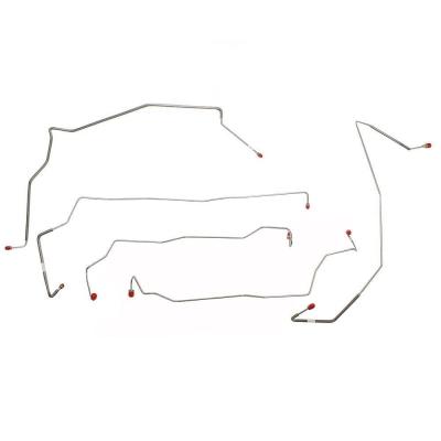 Front Brake Line Kit For 02-04 F-250/350 Super Duty 02-05 Excursion AWABS Stainless Fine Lines