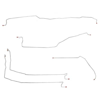 Front Brake Line Kit For 99-05 GM 2500 non HD 01-05 GM 1500HD 00-05 GM 2500 SUV Stainless Fine Lines