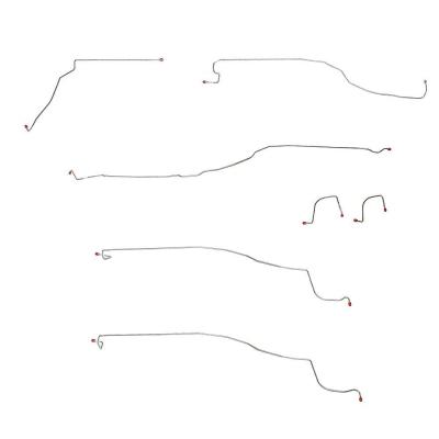 Front Brake Line Kit For 03-04 GM 1500 Truck Complete Front Line Kit Stainless Fine Lines