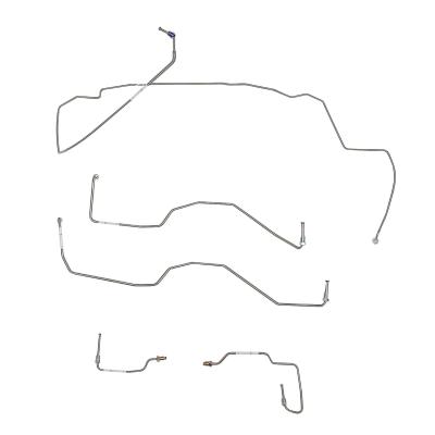 Front Brake Line Kit For 06-10 Explorer/Mountaineer Steel Fine Lines