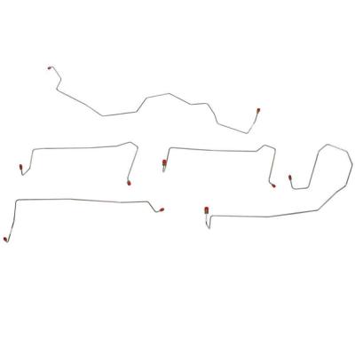Front Brake Line Kit For 06-08 Chevy HHR Disc/Drum AWABS Except SS Model Stainless Fine Lines
