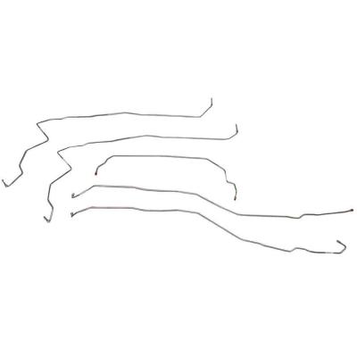 Front Brake Line Kit For 07-08 Silverado/Sierra 2500HD/3500HD W/O Code JL4 Steel Fine Lines 