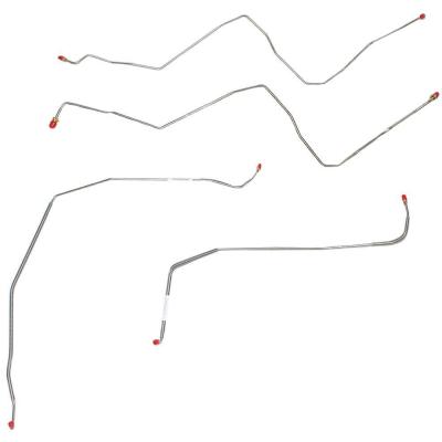 Front Brake Line Kit For 90-91 K5 Blazer Steel Fine Lines