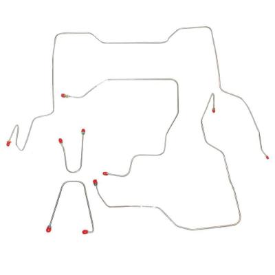 Front Brake Line Kit For 95-00 GM 2500/3500 4x4 Stainless Fine Lines