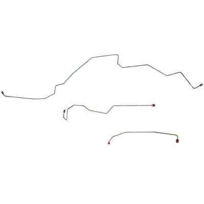 Front Brake Line Kit For 99-01 Ford Super Duty/Excursion RWABS Stainless Fine Lines