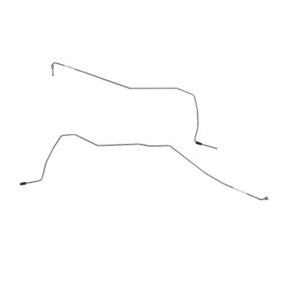 07-13 Chevy / GM 1500, Rear Drum, With Traction, Rear Axle Lines Steel Fine Lines