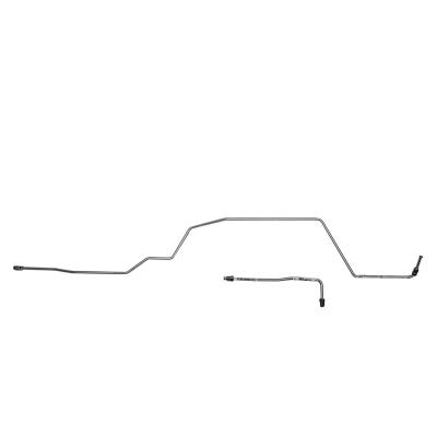 Rear Axle Brake Line Kit for 09-14 Ford F-1500 9-13.5 Early, Ford F-150 Non Intigrated Rear Axle Brake Line Set Steel Fine Lines