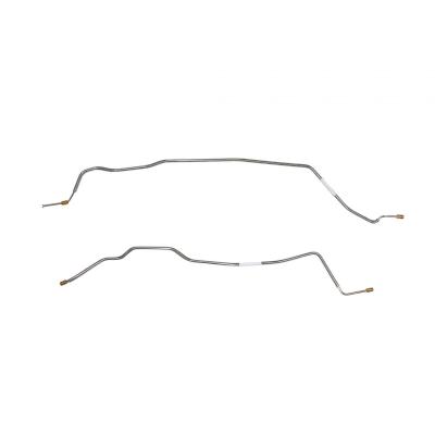 Rear Axle Lines For 73-80 Chevy C10 / GMC C1500 1/2 Ton 2WD 5 Lug Axles w/ Rear Leaf Springs Steel Fine Lines