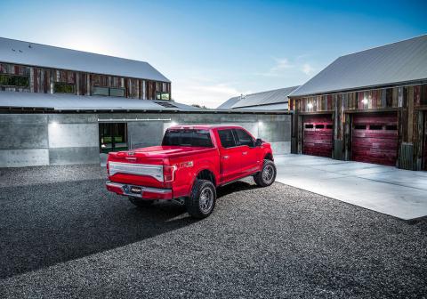 Tonneau Cover Elite Smooth 2025-2026 Ford F-150 5 Foot 7 Inch Bed Crew Cab With Pro-Access Tailgate Smooth-Ready To Paint UnderCover