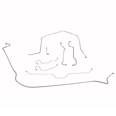 Brake Line Kit For 70-73 Corvette with Manual Brakes Complete Steel Fine Lines