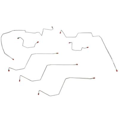 Front Brake Line Kit For 02-05 Dodge Ram 1500 4WD, AWABS, Front Brake Line Kit Stainless Fine Lines