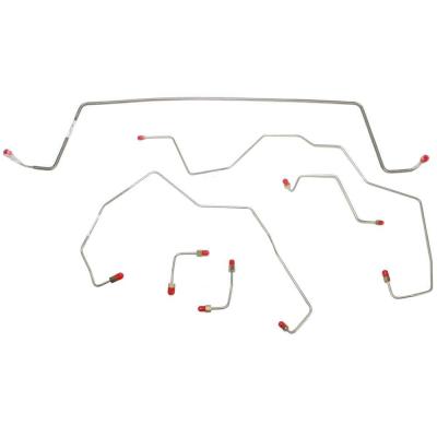 Front Brake Line Kit For 03-05 Liberty No ABS Stainless Fine Lines