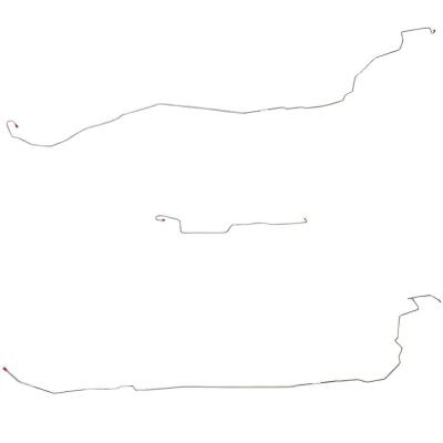 Intermediate Brake Line For 05-10 Cobalt/G5 non ABS Steel Fine Lines