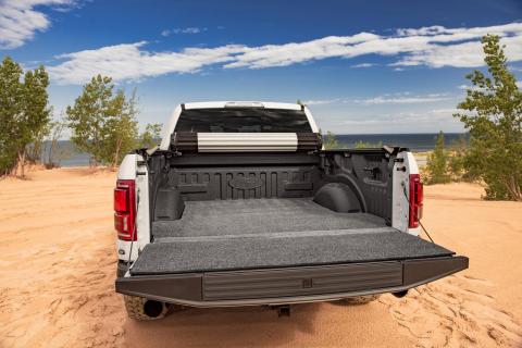 XLT Bedmat For Spray-In Or No Bed Liner 19+ (New Body Style) Silverado/Sierra 5'8 inch Bed With Multi-Pro Tailgate Without Carbonpro Bed Charcoal BedRug