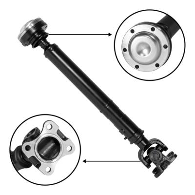 New Front Driveshaft For Dakota Conv, 24-1/4 Inch Flange To Flange USA Standard