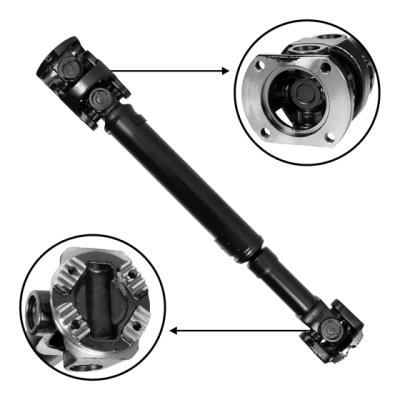 New Front Driveshaft For Ram 2500, 12-3/4 Inch Weld To Weld USA Standard