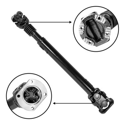 New Front Driveshaft For Ram 2500 & 3500, 36-1/4 Inch Flange To Flange USA Standard