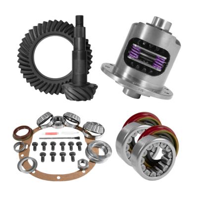 8.6 Inch GM 3.42 Rear Ring & Pinion, Install Kit, 30Spl Posi, Axle Bearing & Seals 2000-2008 Cadillac Escalade USA Standard