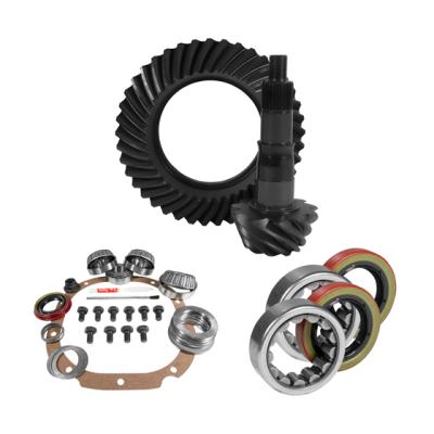 8.8 Inch Ford 3.27 Rear Ring & Pinion, Install Kit, 2.53 Inch Od Axle Bearing & Seals USA Standard