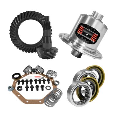 Zf 9.25 Inch Chy 3.55 Rear Ring & Pinion, Install Kit, Posi, Axle Bearing & Seals USA Standard