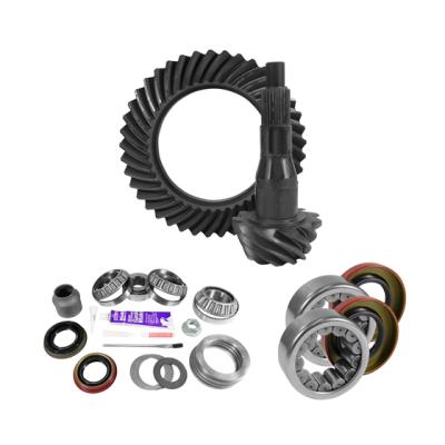 9.75 Inch Ford 3.55 Rear Ring & Pinion, Install Kit, 2.99 Inch Od Axle Bearing & Seals USA Standard