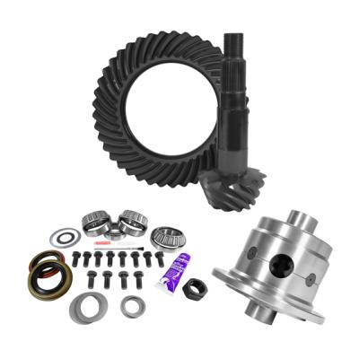 11.25 Inch Dana 80 3.54 Rear Ring & Pinion, Install Kit, 35 Spline Posi, 4.375 Inch Brg USA Standard