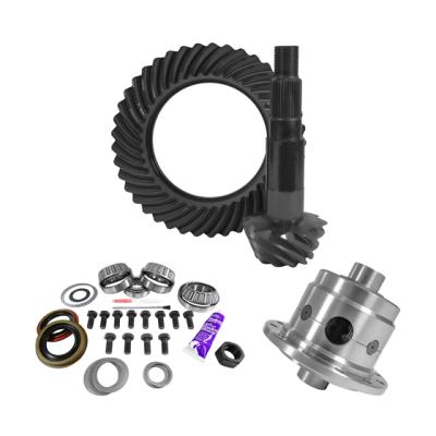 11.25 Inch Dana 80 4.30 Rear Ring & Pinion, Install Kit, 35 Spline Posi, 4.375 Inch Brg USA Standard