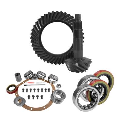 8.875 Inch GM 12T 3.08 Rear Ring & Pinion, Install Kit, Axle Bearing & Seals USA Standard