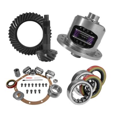 8.875 Inch GM 12T 3.73 Rear Ring & Pinion, Install Kit, 30Spl Posi, Axle Bearing USA Standard